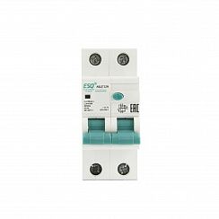 Дифавтомат ESQ АВДТ-32N M 1P+N 10А 30мА 6кА