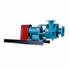 Насос 1К 8/18 под 1,5 кВт без электродвигателя на раме
